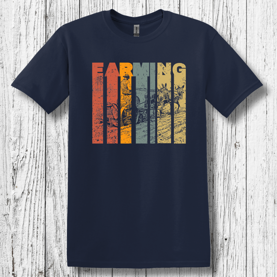 Farming Grunge T-Shirt | Farmer Gift