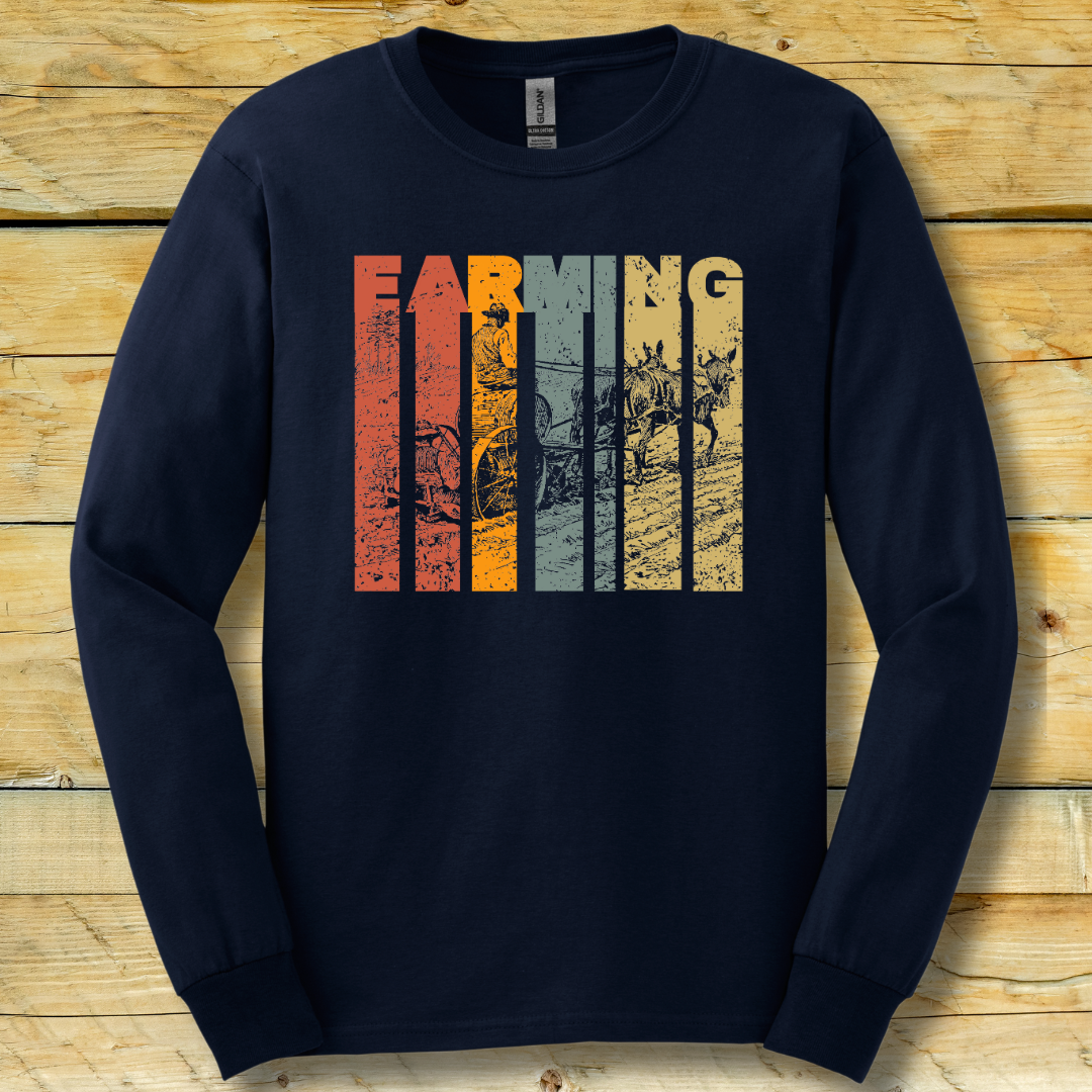 Farming Grunge Long Sleeve Tee