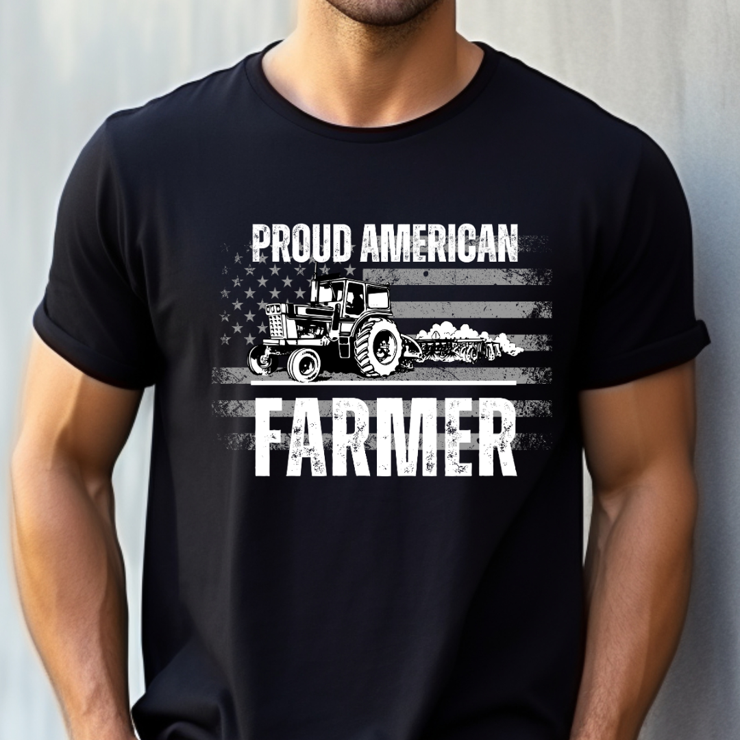Proud American Farmer T-Shirt