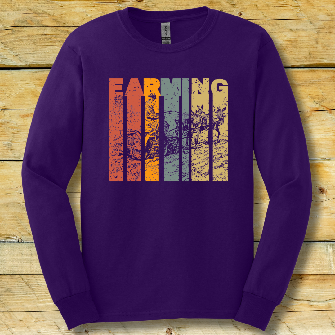 Farming Grunge Long Sleeve Tee