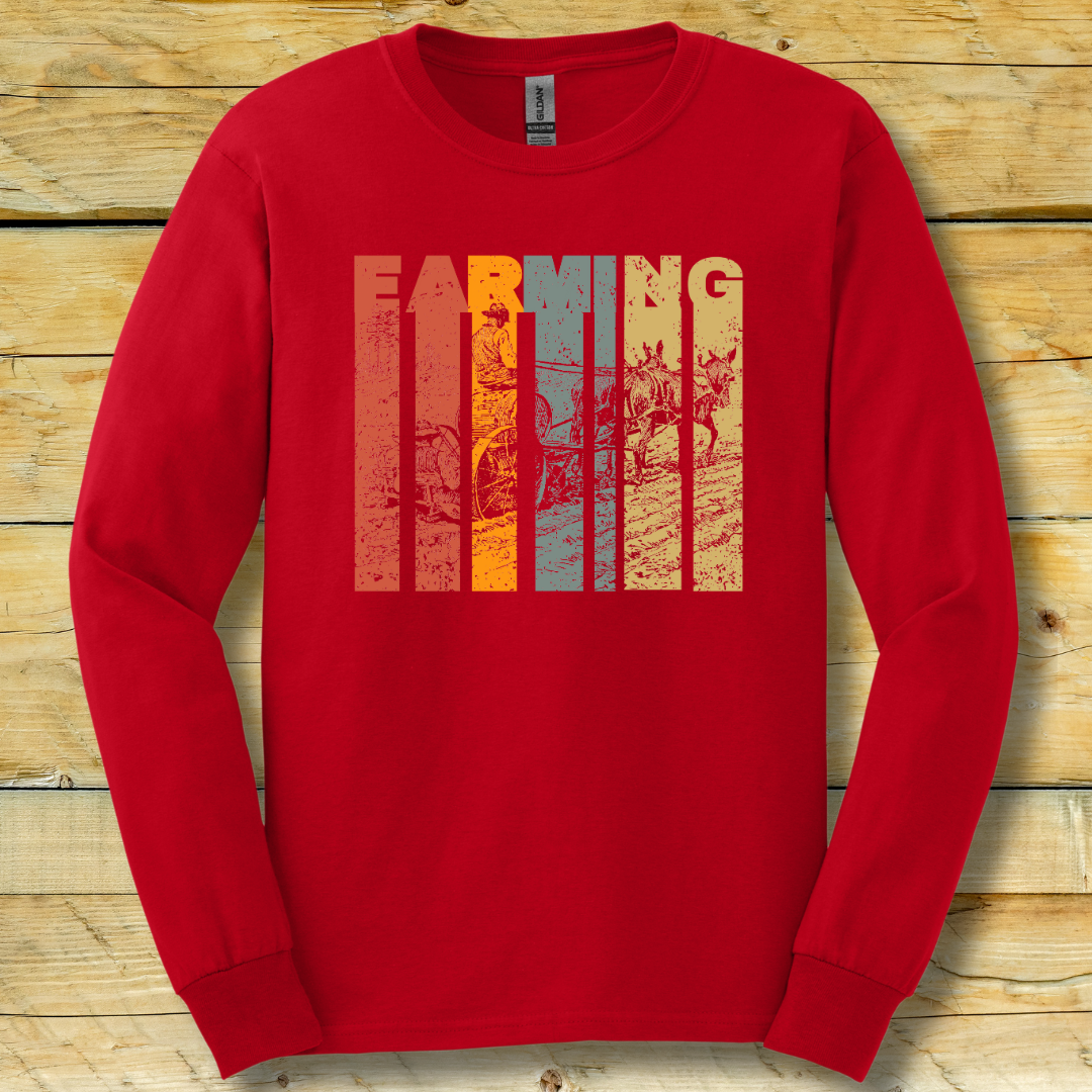 Farming Grunge Long Sleeve Tee