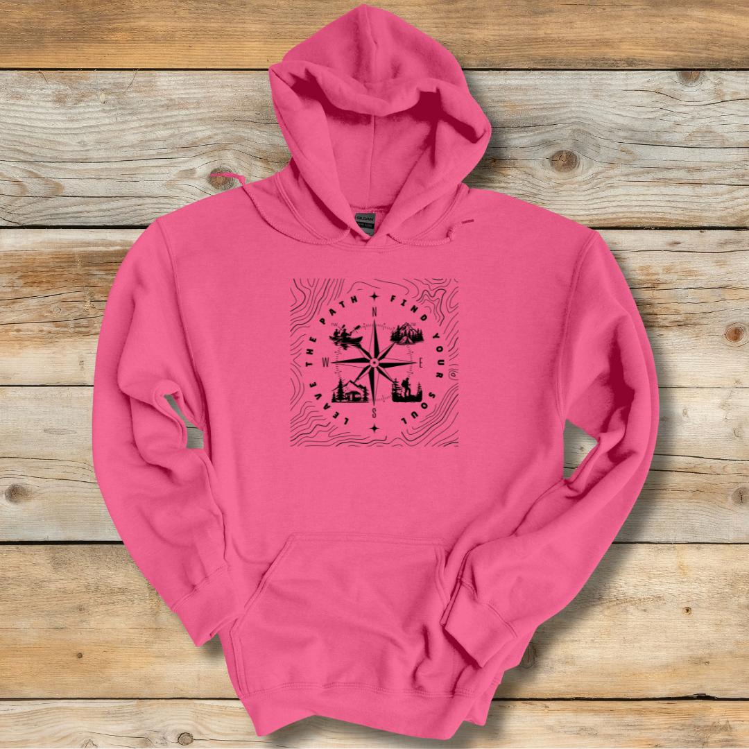 Leave The Path Find Your Soul Long-Sleeve Hoodie