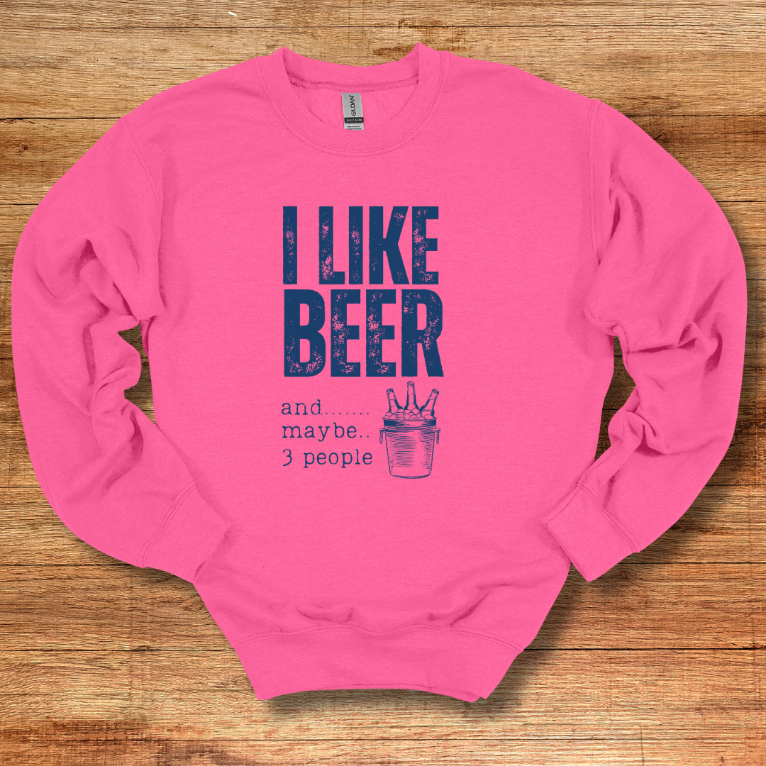 I Like Beer Sweatshirt