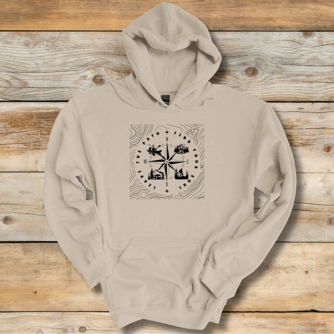 Leave The Path Find Your Soul Long-Sleeve Hoodie