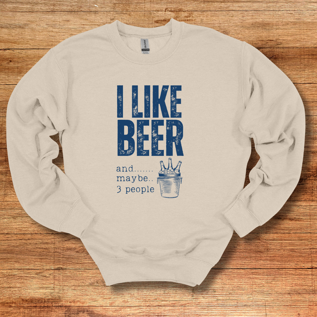 I Like Beer Sweatshirt