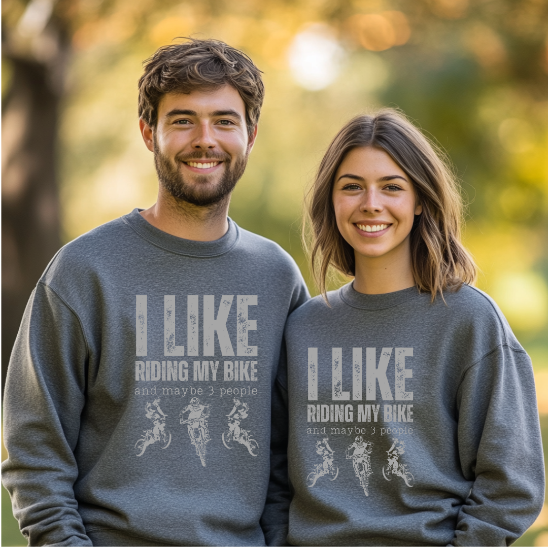 I Like Riding My Bike (Dirt) Sweatshirt