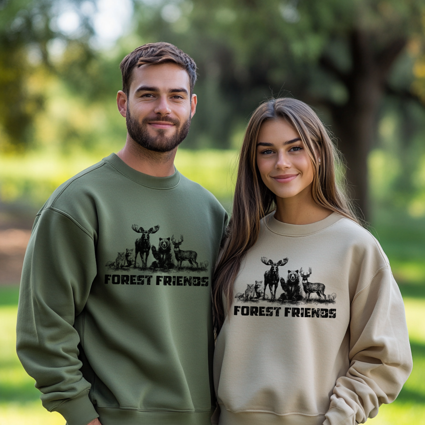 Forest Friends Sweatshirt | Camp Shirt