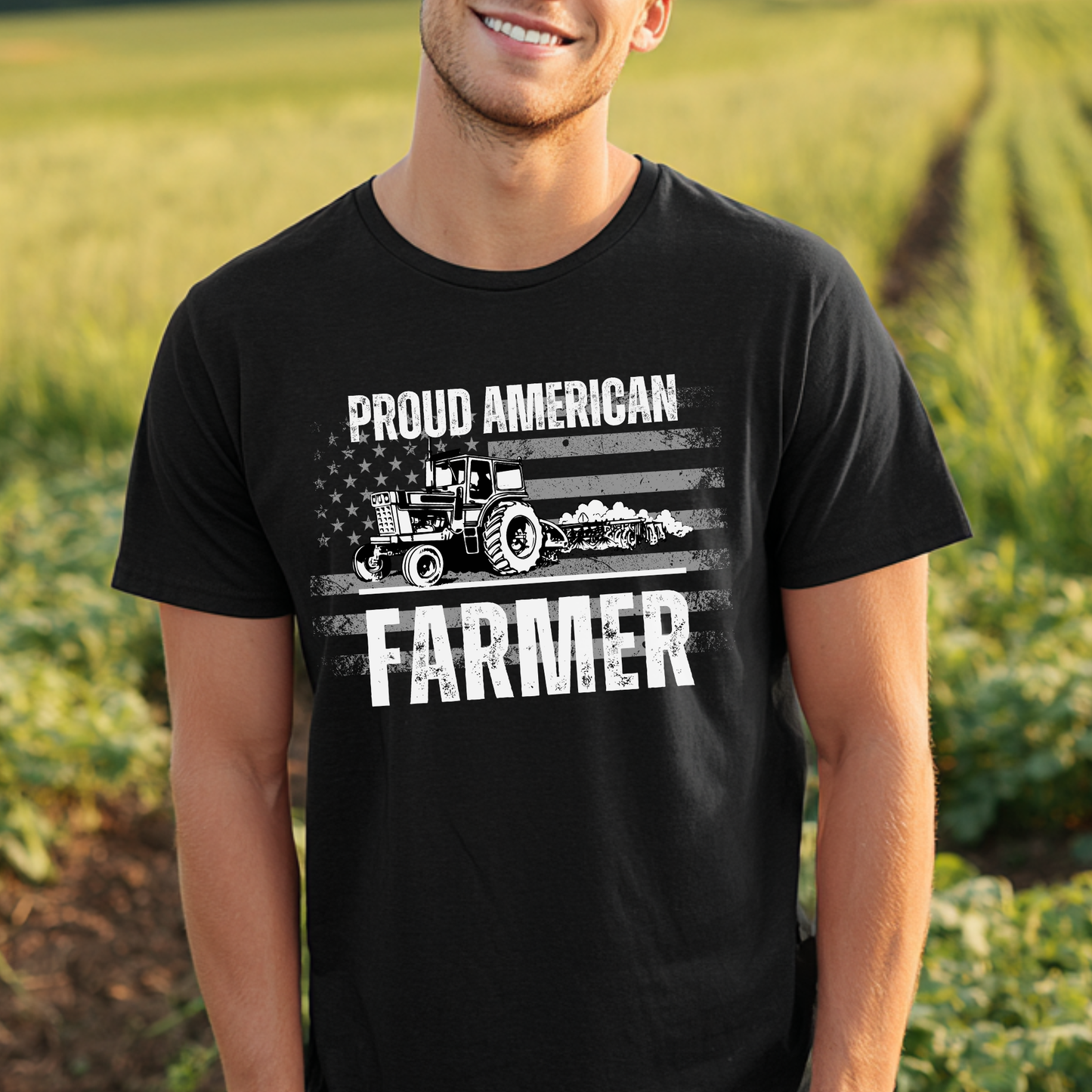 Proud American Farmer T-Shirt