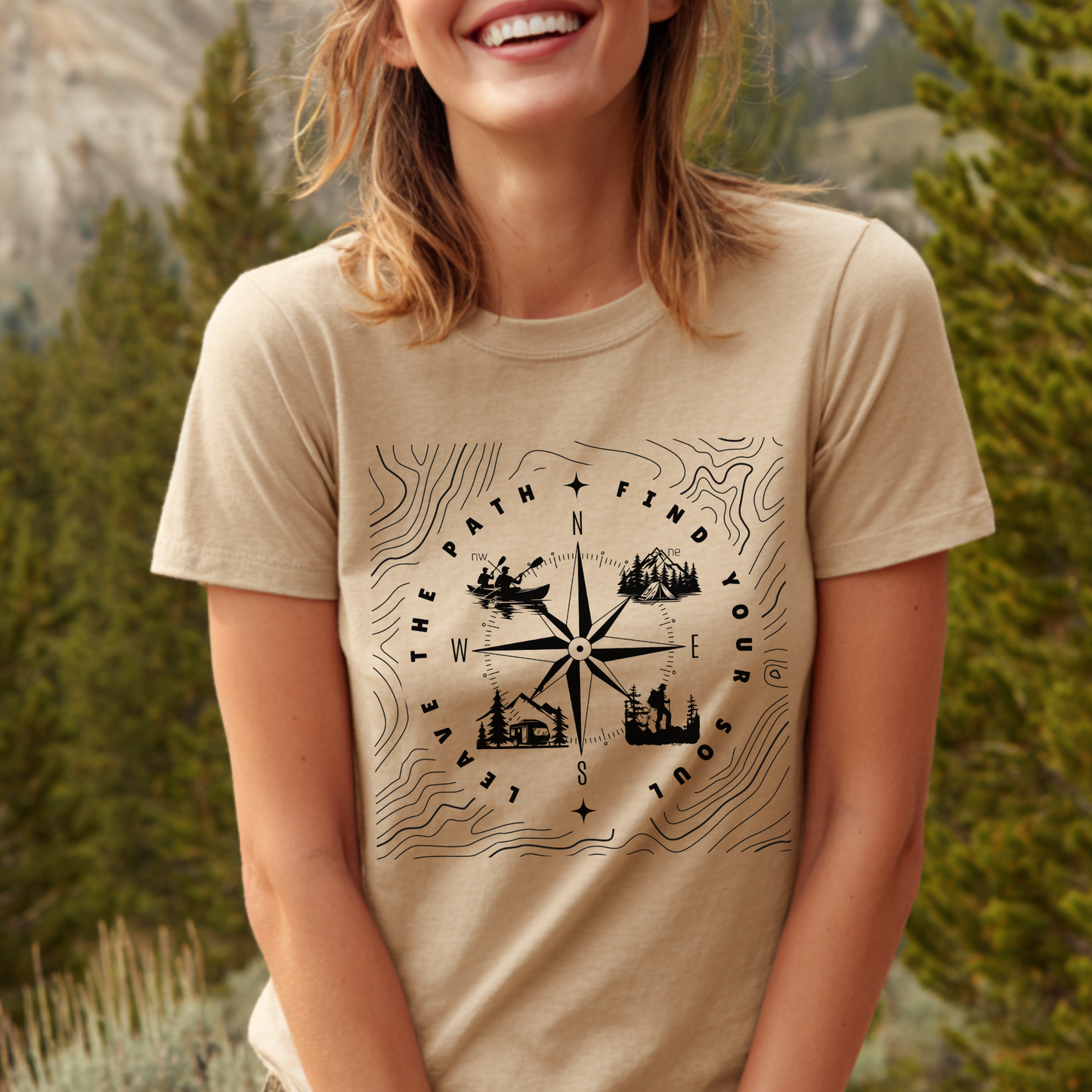 Leave The Path Find Your Soul T-Shirt | Camper Gift