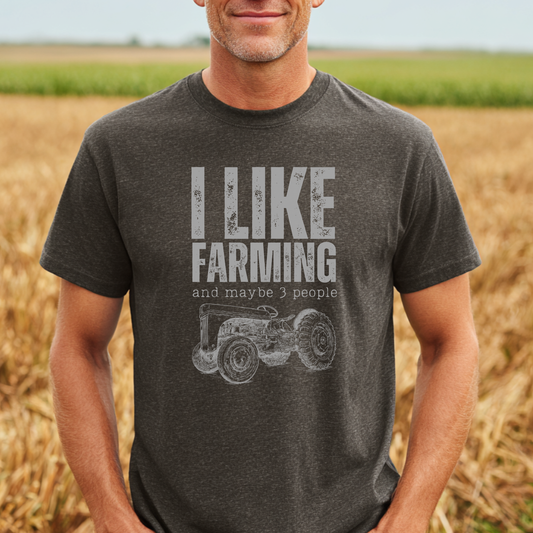 I Like Farming T-Shirt | Tractor T Shirt