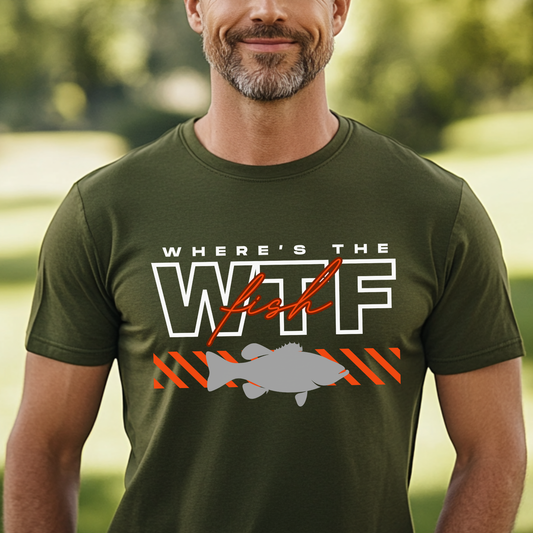 WTF Where's the Fish T-Shirt