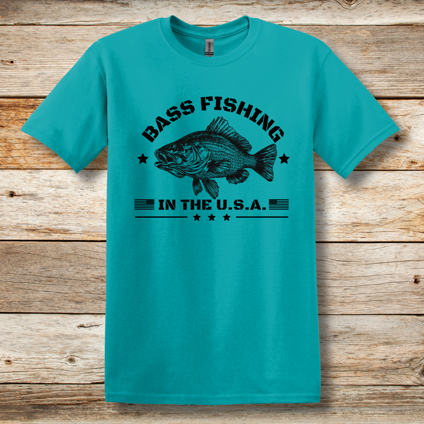 Bass Fishing in the USA T-Shirt