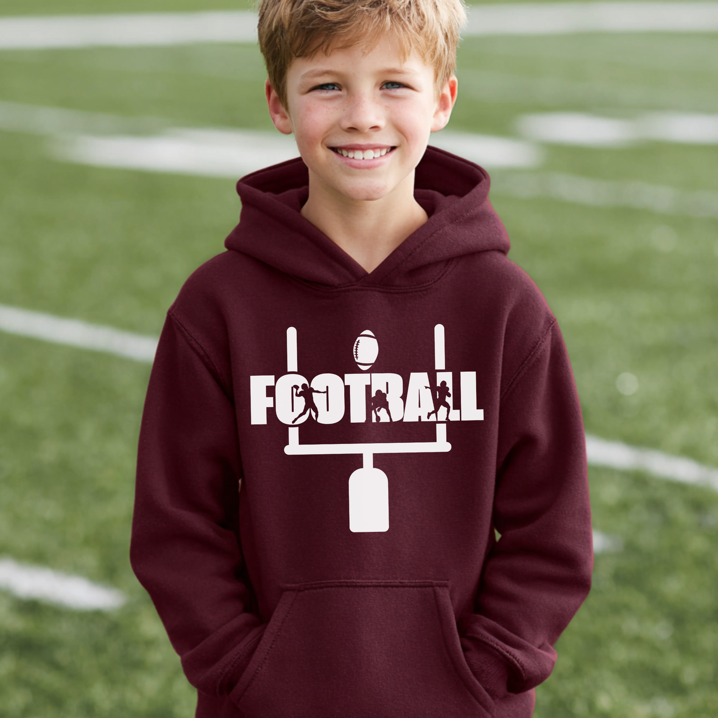Football Youth Hoodie | Youth Football Hoodie
